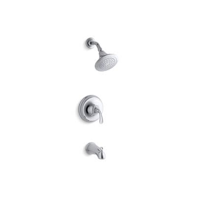 Fort1/2 Rite-Temp bath and shower trim kit, 2.5 gpm, slip-fit spout - Polished Chrome by Kohler