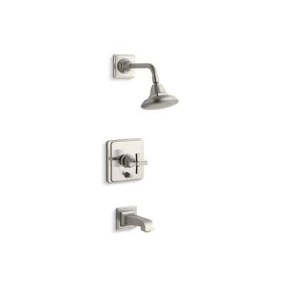 Kohler Pinstripe Pure Rite-temp Bath and Shower Trim Kit with Push-button Diverter and Cross... by Kohler