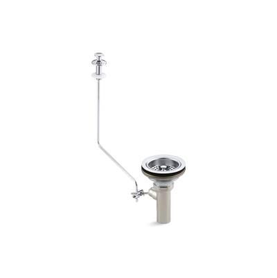 Duostrainer Sink strainer with tailpiece and pop-up drain - Polished Chrome by Kohler