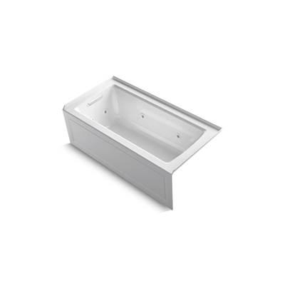 Archer 60'' x 30'' alcove heated whirlpool bath, left drain
