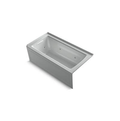 Archer 60'' x 30'' alcove heated whirlpool bath, left drain