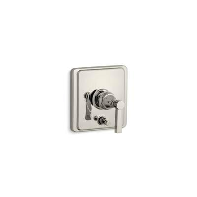 Kohler Pinstripe Rite-temp Valve Trim with Push-button Diverter and Lever Handle - Vibrant... by Kohler