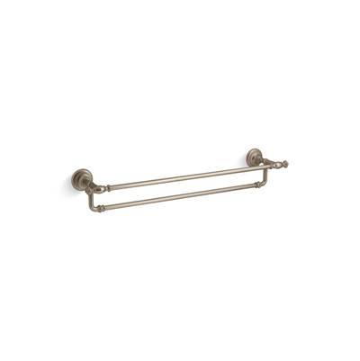 Artifacts 24'' double towel bar by Kohler