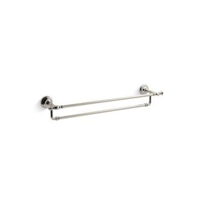 Artifacts 24'' double towel bar by Kohler