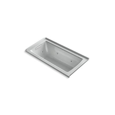 Archer 60'' x 30'' alcove heated whirlpool bath, left drain
