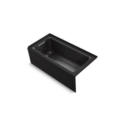 Archer 60'' x 30'' alcove heated whirlpool bath, left drain