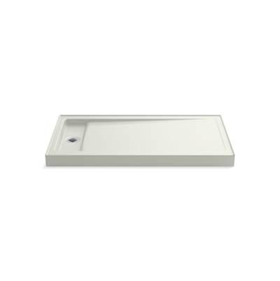 Bellwether 60'' x 32'' alcove shower base, left offset drain by Kohler