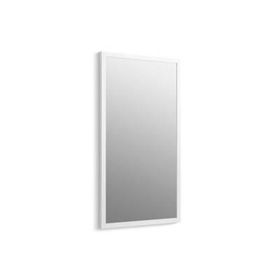 Jacquard Framed mirror - Linen White by Kohler