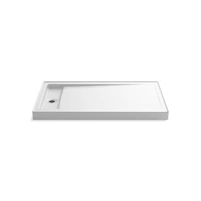 Bellwether 60'' x 34'' alcove shower base, left drain by Kohler