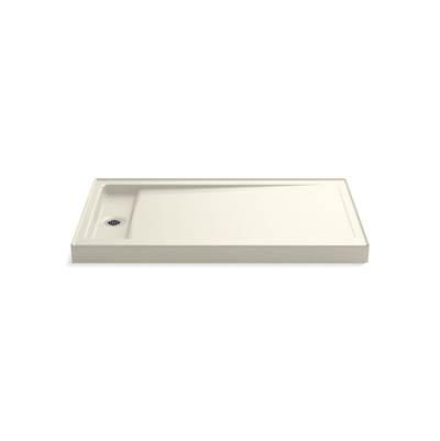 Bellwether 60'' x 34'' alcove shower base, left drain by Kohler