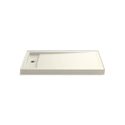 Bellwether 60'' x 34'' alcove shower base, left offset drain by Kohler