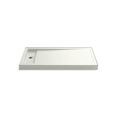 Bellwether 60'' x 34'' alcove shower base, left offset drain by Kohler