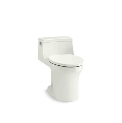 San Souci One-piece compact elongated toilet with concealed trapway, 1.28 gpf
