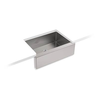 Strive 29-1/2'' undermount single-bowl farmhouse kitchen sink - Stainless Steel