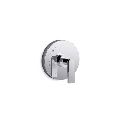 Composed Rite-Temp valve trim with lever handle by Kohler