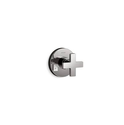 Composed MasterShower transfer valve trim with cross handle by Kohler