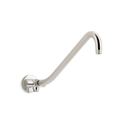 Gooseneck Rainhead arm with 2-way diverter - Vibrant Polished Nickel by Kohler