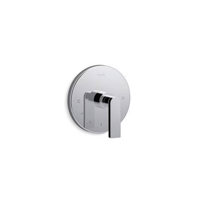 Composed MasterShower temperature control valve trim with lever handle by Kohler