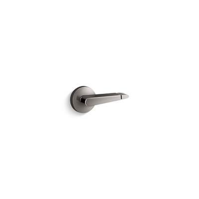 Dual-flush trip lever, left hand - Vibrant Titanium by Kohler