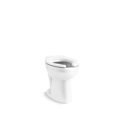 HighcliffE Ultra Antimicrobial toilet bowl with rear spud - White by Kohler