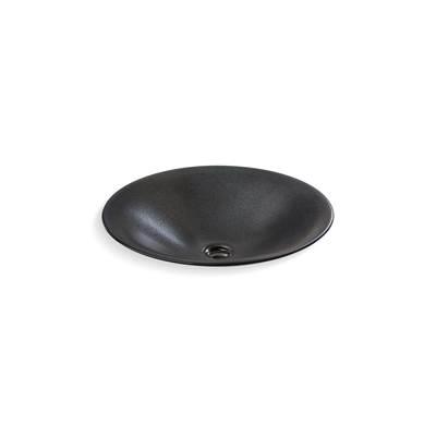 Shagreen Carillon 17-1/2'' round drop-in bathroom sink, no overflow by Kohler