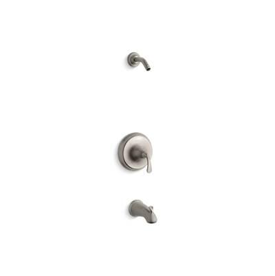 Fort1/2 Rite-Temp bath and shower trim kit, without showerhead - Vibrant Brushed Nickel by Kohler