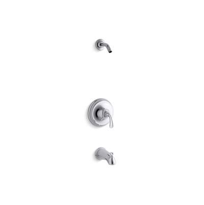 Fort1/2 Rite-Temp bath and shower trim kit, without showerhead - Polished Chrome by Kohler