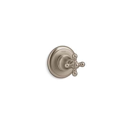 Artifacts MasterShower transfer valve trim with cross handle by Kohler