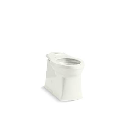 Corbelle Elongated toilet bowl with skirted trapway