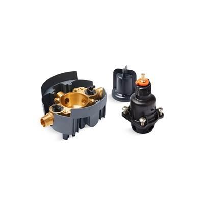 Rite-Temp Pressure-balancing valve body and cartridge kit with service stops by Kohler