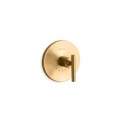 Kohler Purist Mastershower Temperature Control Valve Trim with Lever Handle - Vibrant Brushed... by Kohler