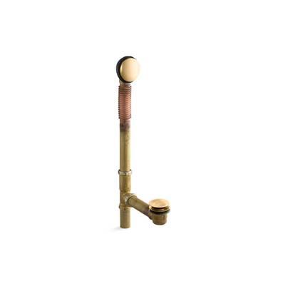 Clearflo Brass toe tap bath drain by Kohler