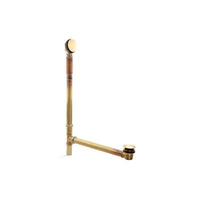 Clearflo Brass toe tap bath drain by Kohler