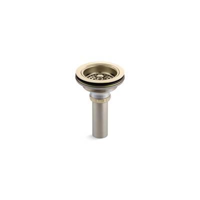 Duostrainer Sink drain and strainer with tailpiece - Vibrant French Gold by Kohler