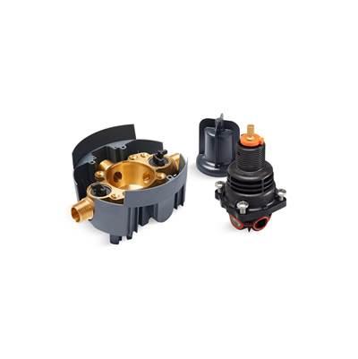 Rite-Temp Thermostatic valve body and cartridge kit with service stops, project pack