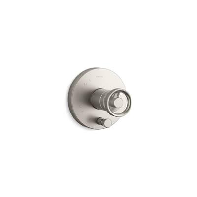 Components Rite-Temp valve trim with Industrial handle and diverter by Kohler