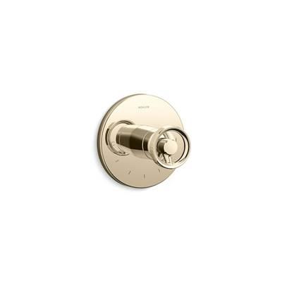 Components MasterShower temperature control valve trim with Industrial handle by Kohler