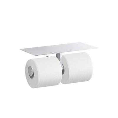Components Covered double toilet paper holder by Kohler