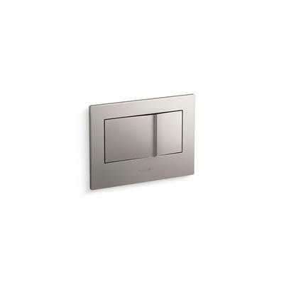 Bevel Flush actuator plate for 2''x4'' in-wall tank and carrier system by Kohler