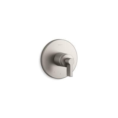 Components MasterShower temperature control valve trim with Lever handle by Kohler