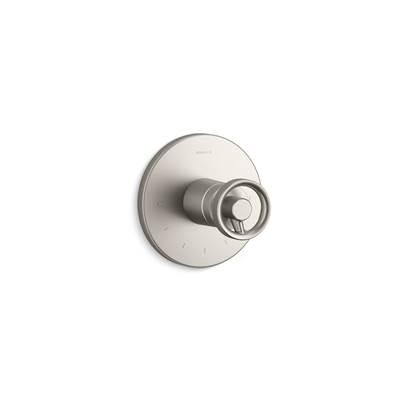 Components MasterShower temperature control valve trim with Industrial handle by Kohler