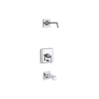 Kohler Pinstripe Pure Rite-temp Bath and Shower Trim Kit with Push-button Diverter and Lever... by Kohler