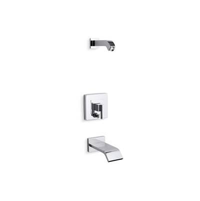 Kohler Loure Rite-temp Bath and Shower Trim Kit with Push-button Diverter, Without Showerhead -... by Kohler