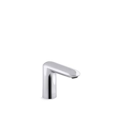 Kumin Touchless faucet with Kinesis sensor technology and temperature mixer, AC-powered