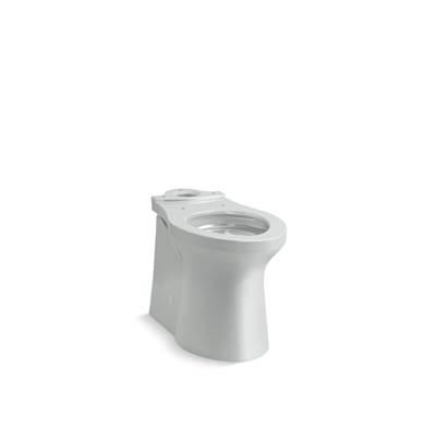 Betello Elongated toilet bowl with skirted trapway