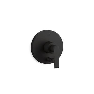 Avid Rite-Temp valve trim with push-button diverter by Kohler