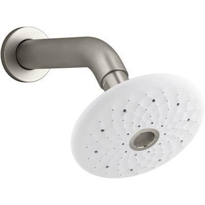 Exhale B120 1.75 gpm multifunction showerhead with Katalyst air-induction technology - Vibrant Brushed Nickel by Kohler