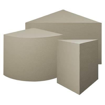 HYDRO BAN Preformed Seat 16X16IN/41X41CM CONVEX