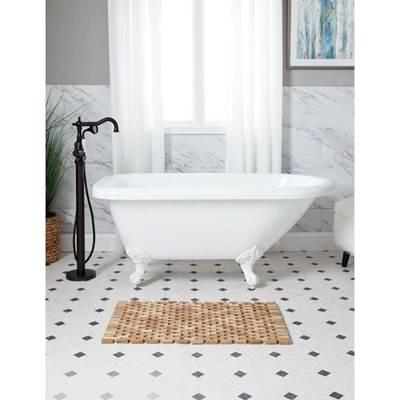 Adair Acrylic Classic Roll Top Clawfoot Tub