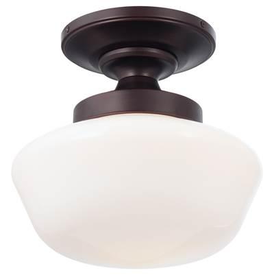 1 Light Semi Flush Mount